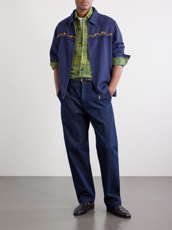 Pataudi Checked Silk Shirt - OU Pataudi Checked Silk Shirt - OU