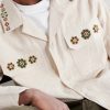 Surya Camp-Collar Embroidered Cotton Shirt - CU Surya Camp-Collar Embroidered Cotton Shirt - CU