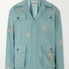 Safari Embroidered Cotton Jacket Safari Embroidered Cotton Jacket