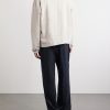 Bead-embellished Embroidered Linen Jacket - BK