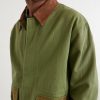 Jodhpur Embroidered Suede-Trimmed Cotton Jacket - CU Jodhpur Embroidered Suede-Trimmed Cotton Jacket - CU