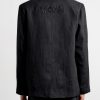 Linen Blazer - BK Linen Blazer - BK