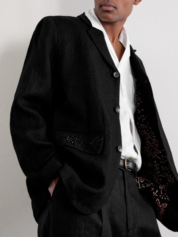 Linen Blazer - CU Linen Blazer - CU