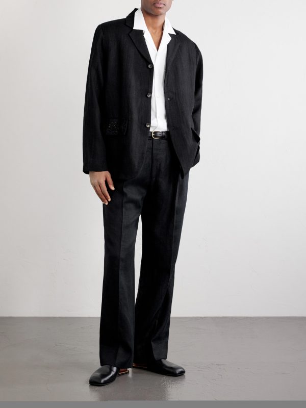Linen Blazer - OU Linen Blazer - OU