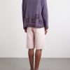 Bead-Embellished Embroidered Cotton Shirt - BK