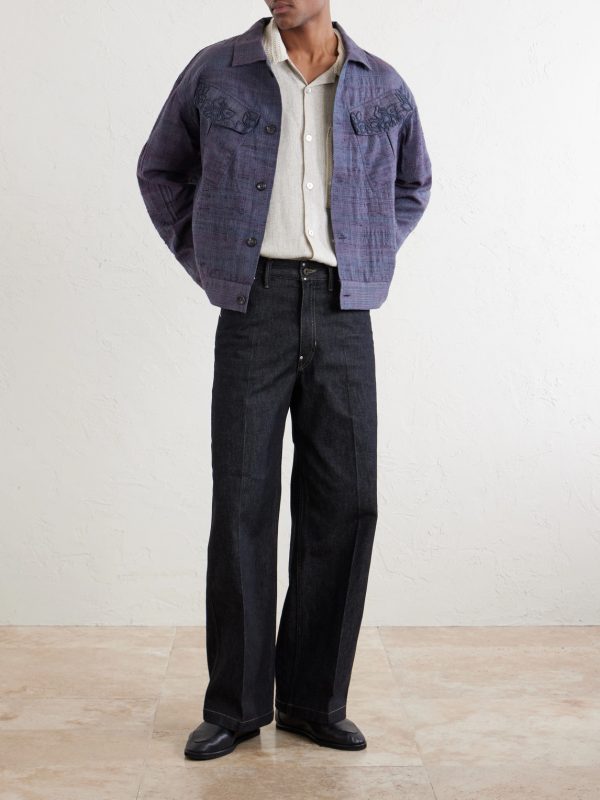 Gul Embroidered Wool and Silk-Blend Jacket - OU Gul Embroidered Wool and Silk-Blend Jacket - OU