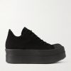 Mega Bumper Low Rubber-Trimmed Denim Sneakers Mega Bumper Low Rubber-Trimmed Denim Sneakers