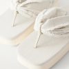 Frayed Denim Sandals - CU Frayed Denim Sandals - CU