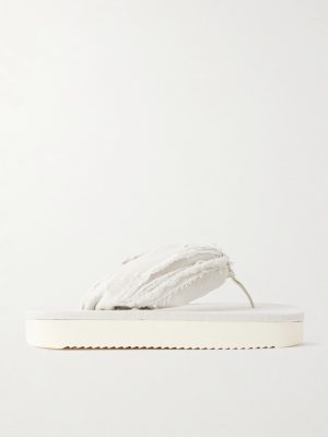 Frayed Denim Sandals Frayed Denim Sandals