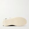 Frayed Denim High-Top Sneakers - E1