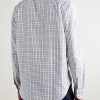 Checked Cotton Shirt - BK Checked Cotton Shirt - BK