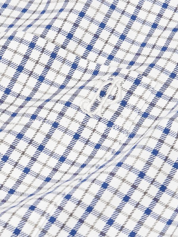 Checked Cotton Shirt - CU Checked Cotton Shirt - CU