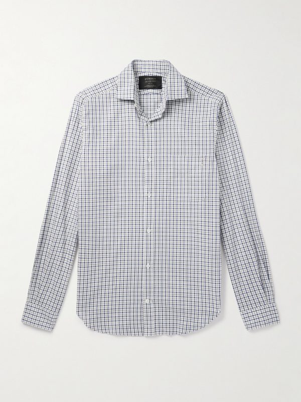 Checked Cotton Shirt Checked Cotton Shirt