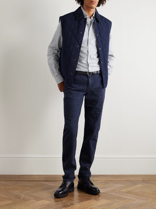 Checked Cotton Shirt - OU Checked Cotton Shirt - OU
