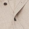 Cutaway-Collar Wool and Cashmere-Blend Shirt - CU Cutaway-Collar Wool and Cashmere-Blend Shirt - CU