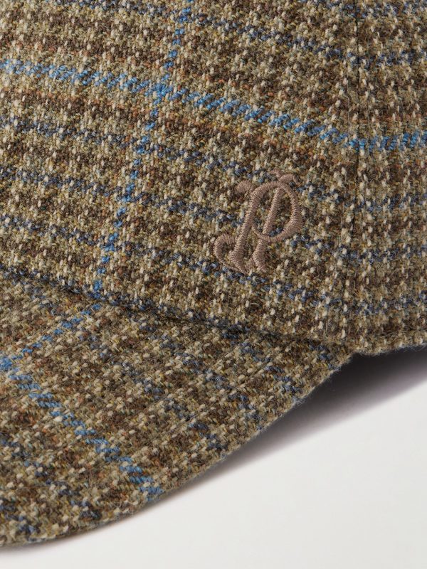 Tom Checked Wool Cap - CU Tom Checked Wool Cap - CU