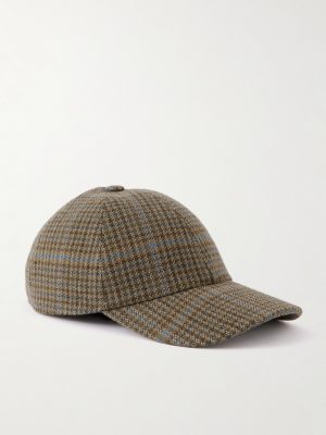 Tom Checked Wool Cap Tom Checked Wool Cap
