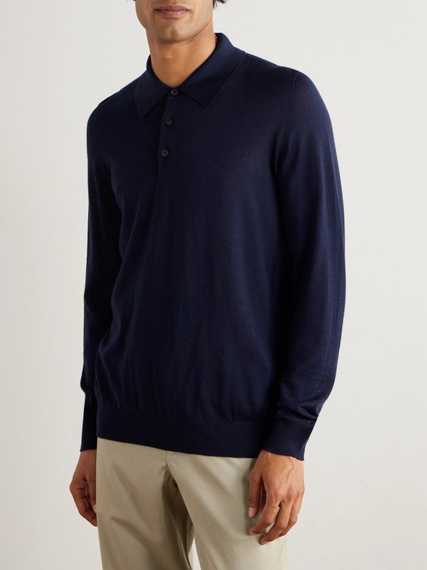 Wool Polo Shirt - FR
