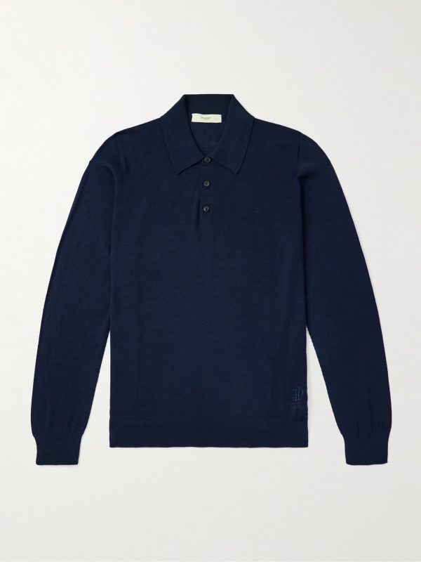 Wool Polo Shirt