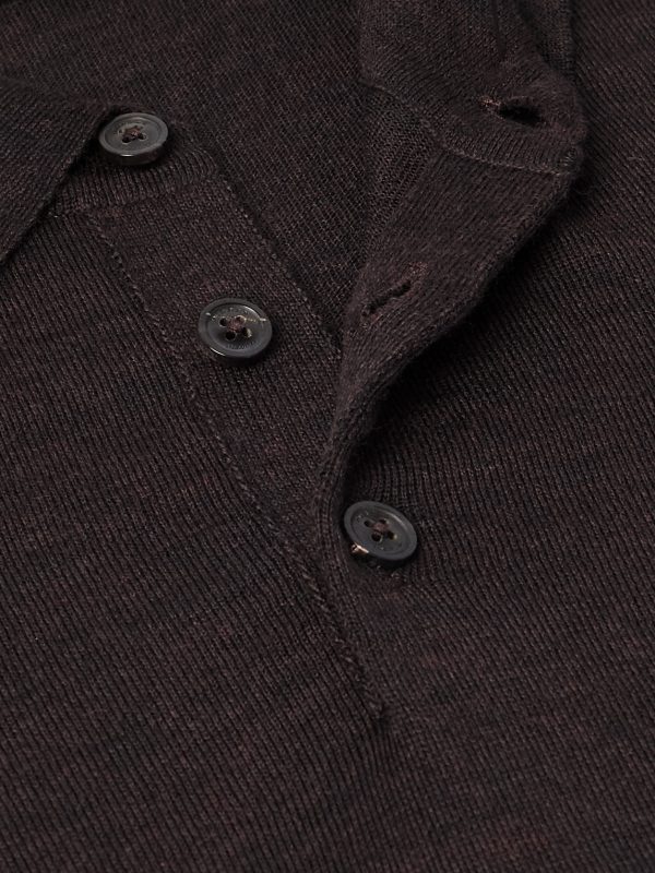 Wool Polo Shirt - CU Wool Polo Shirt - CU