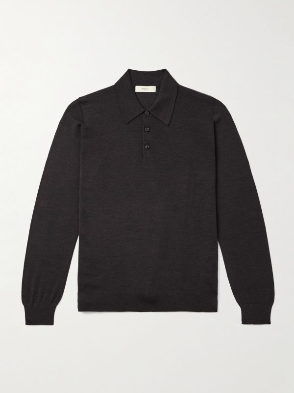 Wool Polo Shirt Wool Polo Shirt