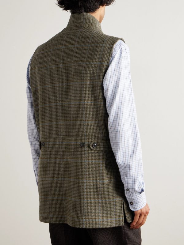 Wool-Tweed Gilet - BK Wool-Tweed Gilet - BK