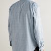 Checked Cotton and Cashmere-Blend Shirt - BK