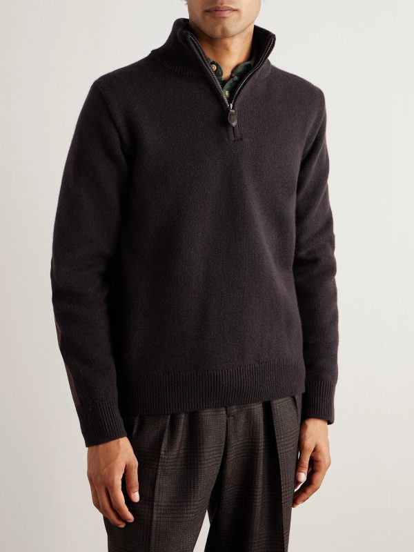 Hertford Wool Half-Zip Sweater - FR Hertford Wool Half-Zip Sweater - FR
