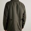 Pembroke Corduory-Trimmed Cotton-Canvas Coat - BK Pembroke Corduory-Trimmed Cotton-Canvas Coat - BK
