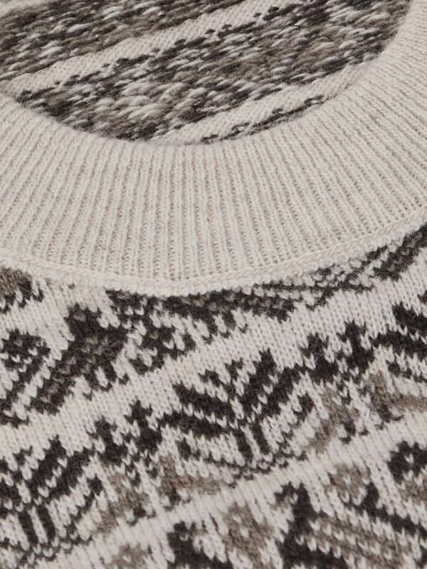 Vigo Slim-Fit Fair Isle Wool Sweater - CU Vigo Slim-Fit Fair Isle Wool Sweater - CU
