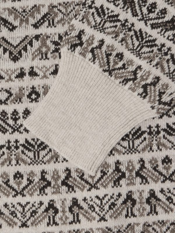 Vigo Slim-Fit Fair Isle Wool Sweater - E1 Vigo Slim-Fit Fair Isle Wool Sweater - E1