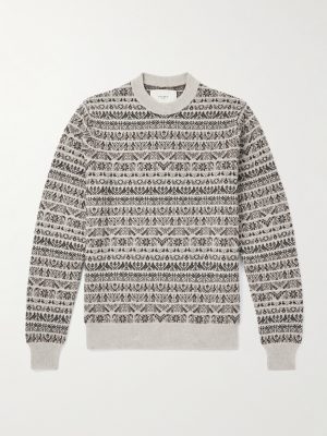 Vigo Slim-Fit Fair Isle Wool Sweater Vigo Slim-Fit Fair Isle Wool Sweater
