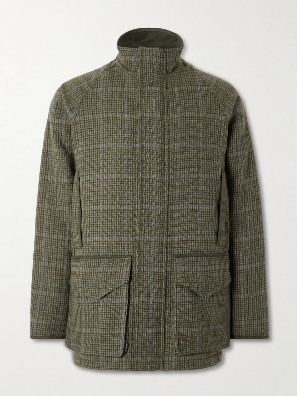Tom Checked Wool-Tweed Coat Tom Checked Wool-Tweed Coat