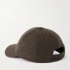 Merino Wool Baseball Cap - BK Merino Wool Baseball Cap - BK