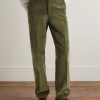 Straight-Leg Cotton-Corduroy Trousers - FR Straight-Leg Cotton-Corduroy Trousers - FR
