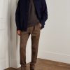 Clifford Ribbed Wool and Cashmere-Blend Half-Zip Sweater - OU Clifford Ribbed Wool and Cashmere-Blend Half-Zip Sweater - OU