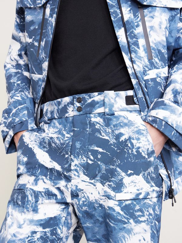 Brakonz Printed Ski Pants - CU