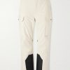 Straight-Leg Shell-Trimmed Corduroy Ski Pants