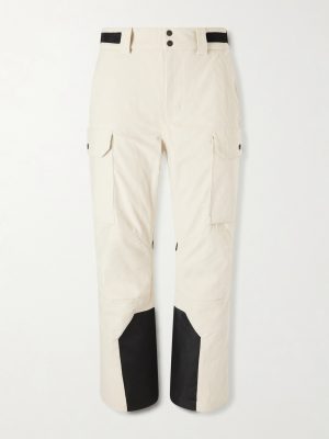 Straight-Leg Shell-Trimmed Corduroy Ski Pants Straight-Leg Shell-Trimmed Corduroy Ski Pants