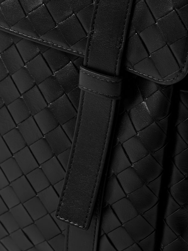 Intrecciato Leather Backpack - CU