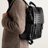 Intrecciato Leather Backpack - OU