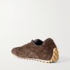 Orbit Flash Leather-Trimmed Suede Sneakers - BK Orbit Flash Leather-Trimmed Suede Sneakers - BK