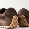 Orbit Flash Leather-Trimmed Suede Sneakers - CU Orbit Flash Leather-Trimmed Suede Sneakers - CU
