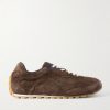 Orbit Flash Leather-Trimmed Suede Sneakers Orbit Flash Leather-Trimmed Suede Sneakers