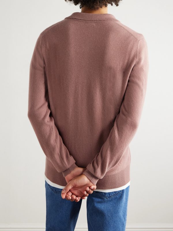Cashmere Polo Shirt - BK Cashmere Polo Shirt - BK