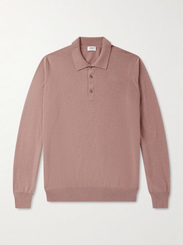 Cashmere Polo Shirt Cashmere Polo Shirt