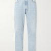 Straight-Leg Distressed Jeans Straight-Leg Distressed Jeans