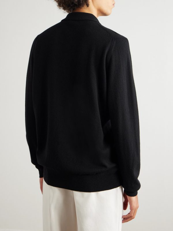 Cashmere Polo Shirt - BK Cashmere Polo Shirt - BK