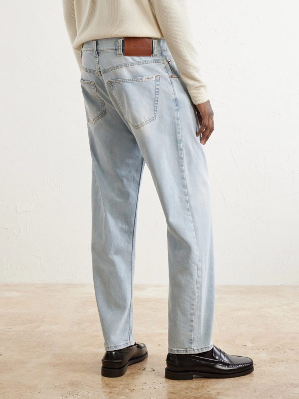 Straight-Leg Jeans - BK Straight-Leg Jeans - BK
