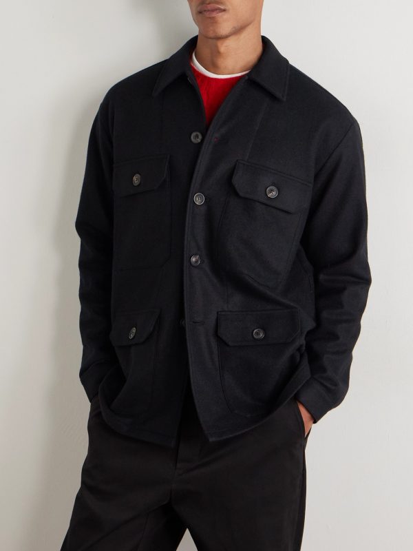 Wool-Flannel Jacket - FR Wool-Flannel Jacket - FR